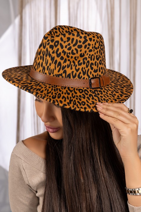 Pălărie fedora PERELA MUSTARD, Culoare: muștar, IVET.RO - Reduceri de până la -80%