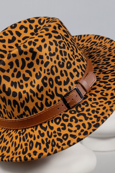 Pălărie fedora PERELA MUSTARD, Culoare: muștar, IVET.RO - Reduceri de până la -80%