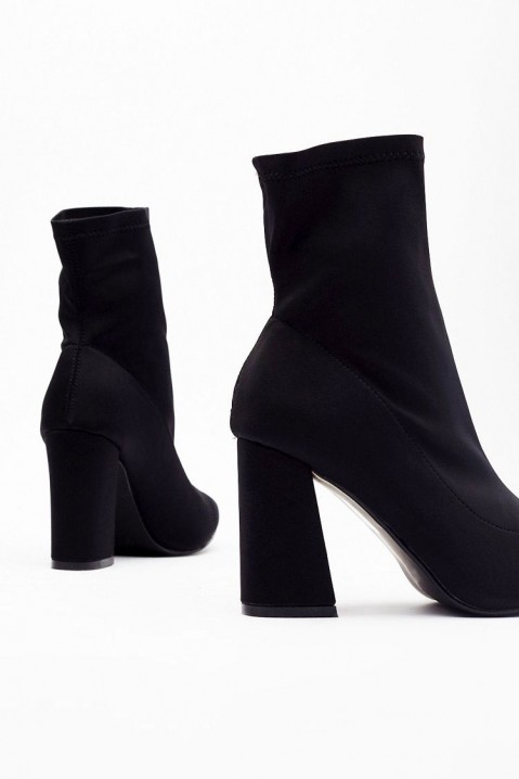 Botine damă LEMIRNA, Culoare: negru, IVET.RO - Reduceri de până la -80%