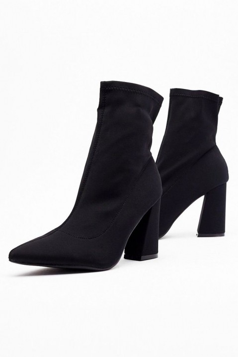 Botine damă LEMIRNA, Culoare: negru, IVET.RO - Reduceri de până la -80%