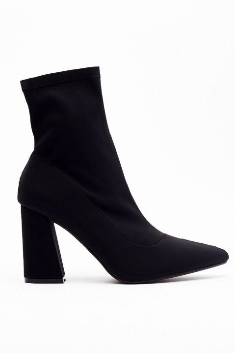 Botine damă LEMIRNA, Culoare: negru, IVET.RO - Reduceri de până la -80%