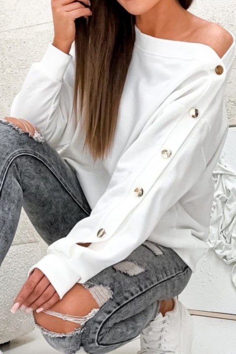 Bluză damă KARIZONA WHITE, Culoare: alb, IVET.RO - Reduceri de până la -80%