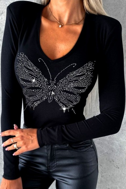 Bluză damă MARIESA BLACK, Culoare: negru, IVET.RO - Reduceri de până la -80%
