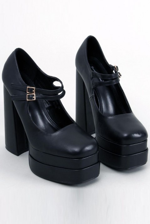 Pantofi damă FREHEVA BLACK, Culoare: negru, IVET.RO - Reduceri de până la -80%