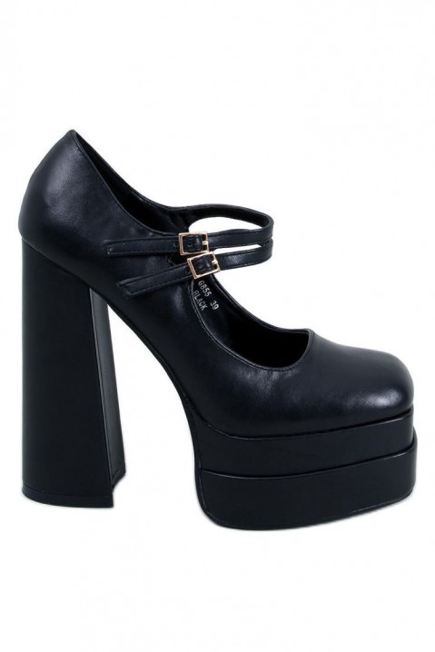 Pantofi damă FREHEVA BLACK, Culoare: negru, IVET.RO - Reduceri de până la -80%