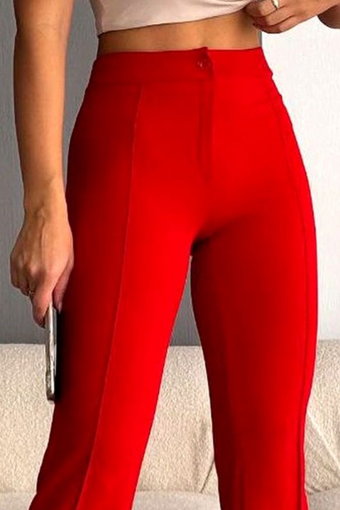 Pantaloni LEOTINA RED, Culoare: roșu, IVET.RO - Reduceri de până la -80%