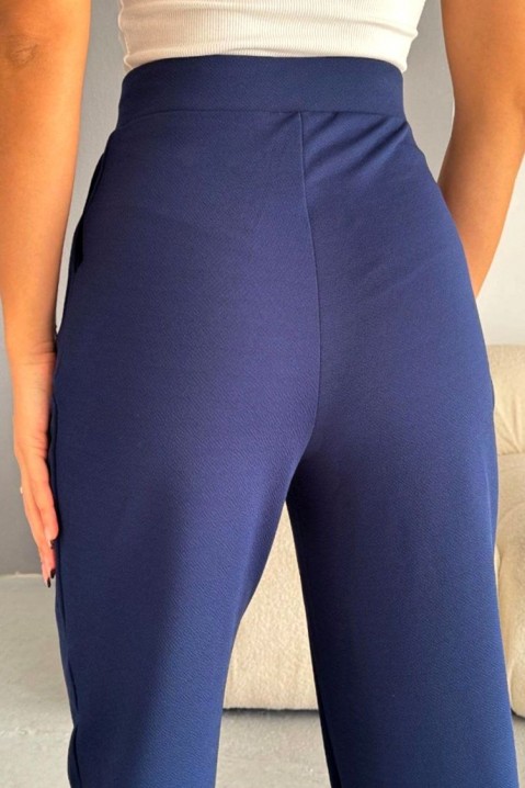 Pantaloni MILEANA NAVY, Culoare: lila,bleumarin, IVET.RO - Reduceri de până la -80%