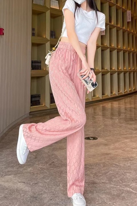 Pantaloni LOGENDA PINK, Culoare: roz, IVET.RO - Reduceri de până la -80%