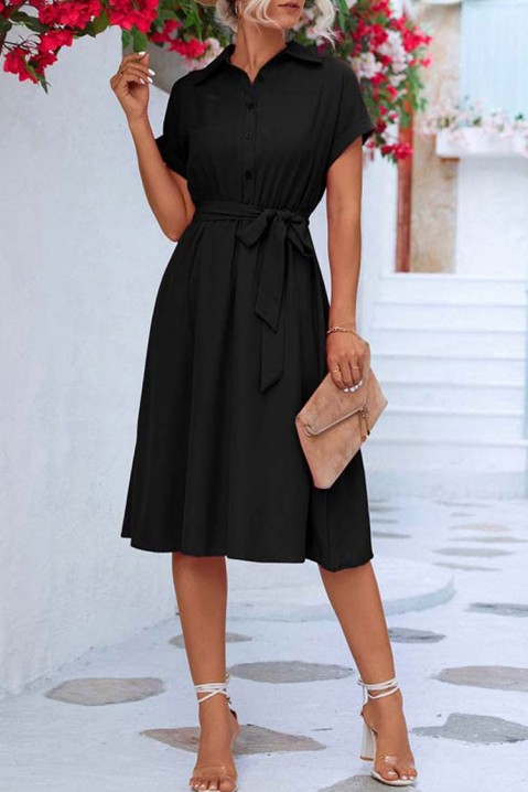 Rochie MELINTA BLACK, Culoare: negru, IVET.RO - Reduceri de până la -80%