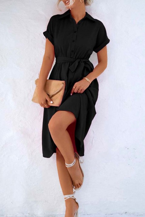 Rochie MELINTA BLACK, Culoare: negru, IVET.RO - Reduceri de până la -80%