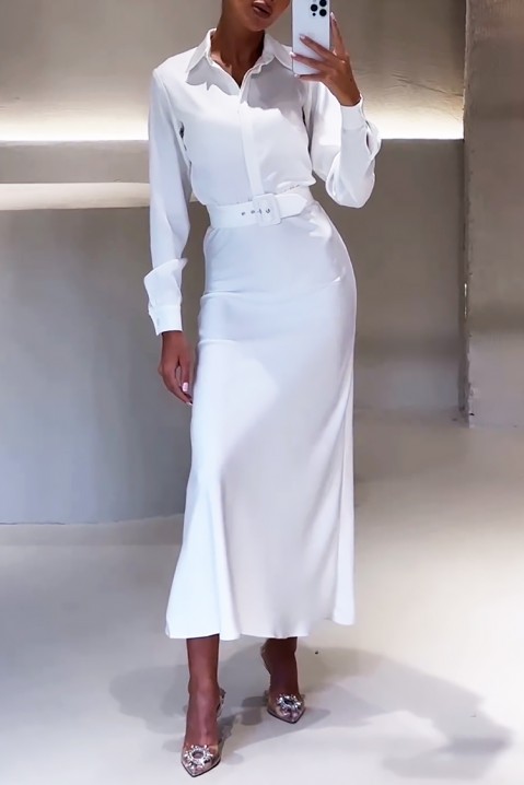 Rochie MILONESA WHITE, Culoare: alb, IVET.RO - Reduceri de până la -80%