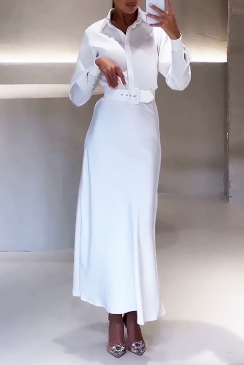 Rochie MILONESA WHITE, Culoare: alb, IVET.RO - Reduceri de până la -80%