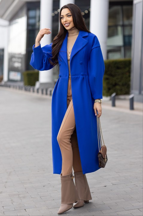 Palton VREMOVA BLUE, Culoare: albastru, IVET.RO - Reduceri de până la -80%
