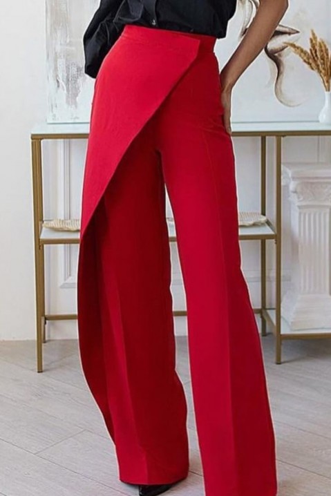 Pantaloni ZARMELA RED, Culoare: roșu, IVET.RO - Reduceri de până la -80%