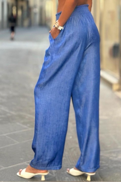 Pantaloni KREMENTA, Culoare: albastru, IVET.RO - Reduceri de până la -80%