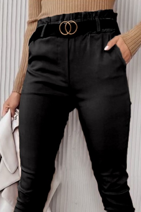 Pantaloni BONTENA BLACK, Culoare: negru, IVET.RO - Reduceri de până la -80%