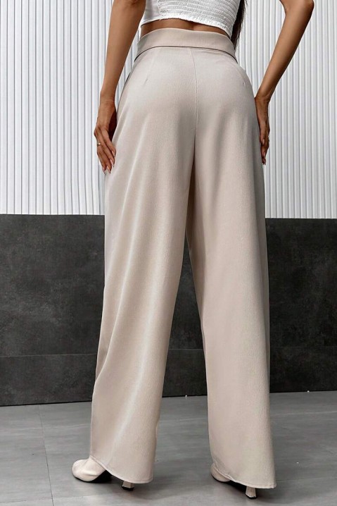 Pantaloni LORDANSA ECRU, Culoare: ecru, IVET.RO - Reduceri de până la -80%