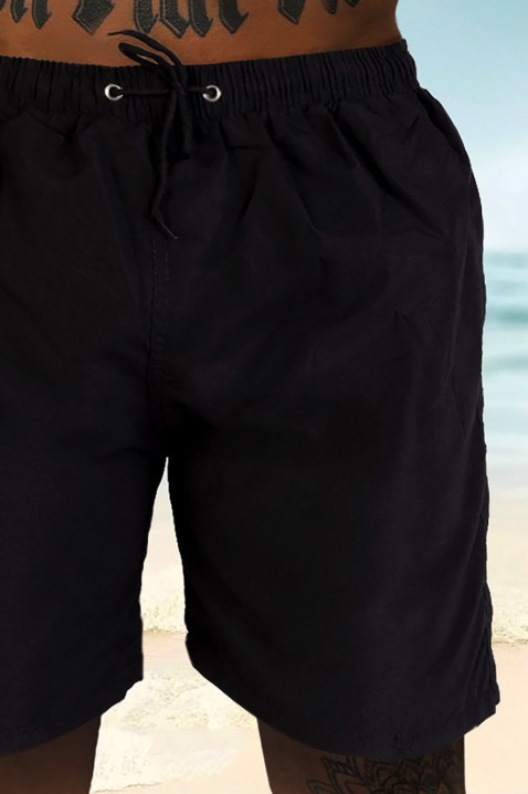 Pantaloni scurți de înot bărbați KENVELO BLACK, Culoare: negru, IVET.RO - Reduceri de până la -80%