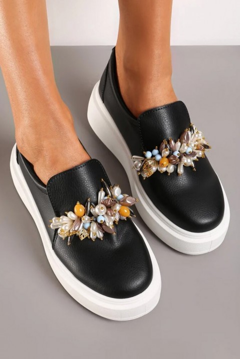 Pantofi damă MERFIOLDA, Culoare: negru, IVET.RO - Reduceri de până la -80%