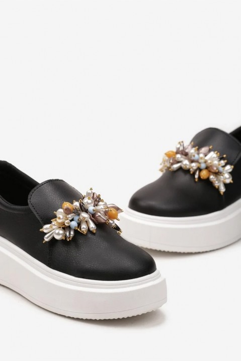 Pantofi damă MERFIOLDA, Culoare: negru, IVET.RO - Reduceri de până la -80%