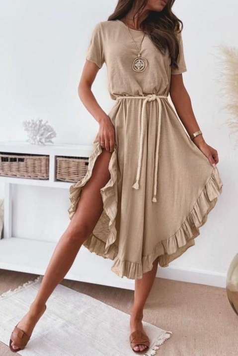 Rochie VENDESA BEIGE, Culoare: bej, IVET.RO - Reduceri de până la -80%