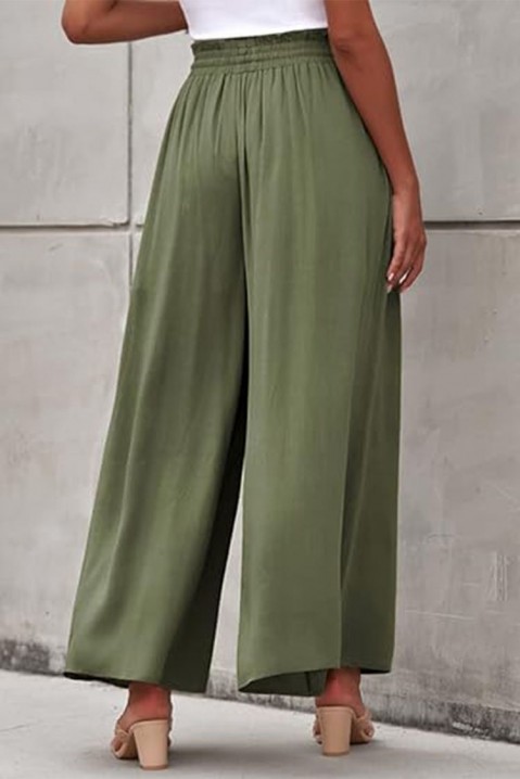Pantaloni TEFERINA, Culoare: khaki, IVET.RO - Reduceri de până la -80%