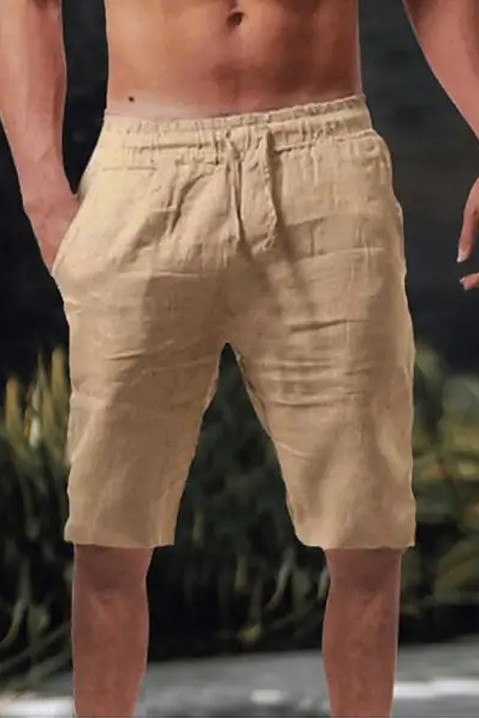 Pantaloni bărbați SILMERO BEIGE, Culoare: bej, IVET.RO - Reduceri de până la -80%