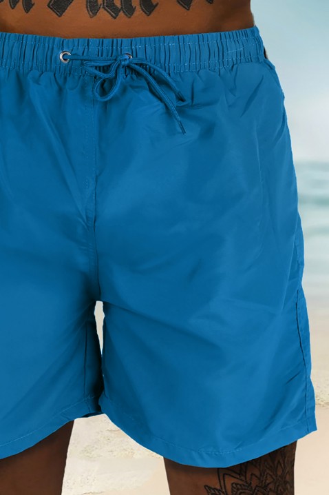 Pantaloni scurți de înot bărbați KENVELO SKY, Culoare: albastru deschis, IVET.RO - Reduceri de până la -80%