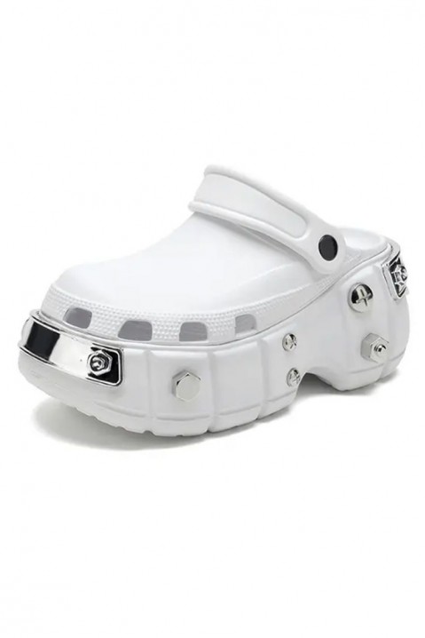 Papuci LANTESA WHITE, Culoare: alb, IVET.RO - Reduceri de până la -80%