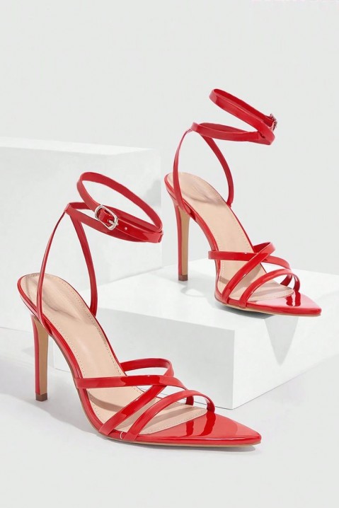 Pantofi damă LALINTA, Culoare: roșu, IVET.RO - Reduceri de până la -80%