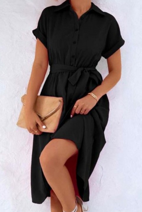 Rochie MELINTA BLACK, Culoare: negru, IVET.RO - Reduceri de până la -80%