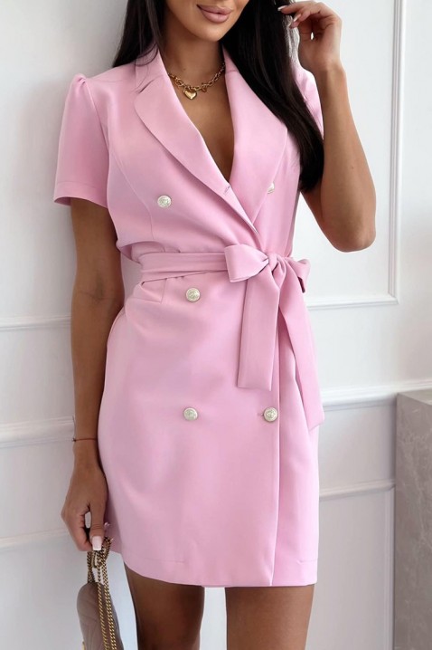 Rochie - blazer TREFIONA PINK, Culoare: roz, IVET.RO - Reduceri de până la -80%