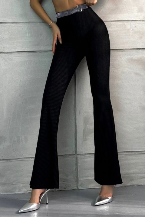 Pantaloni ANDERITA, Culoare: negru, IVET.RO - Reduceri de până la -80%