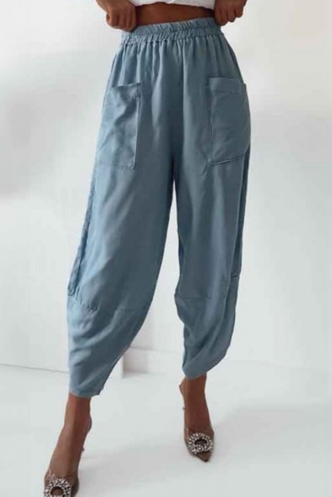 Pantaloni SIOLMEDA SKY, Culoare: albastru deschis, IVET.RO - Reduceri de până la -80%