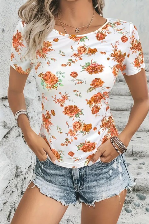 Tricou damă BIONDEFA ORANGE, Culoare: portocaliu, IVET.RO - Reduceri de până la -80%