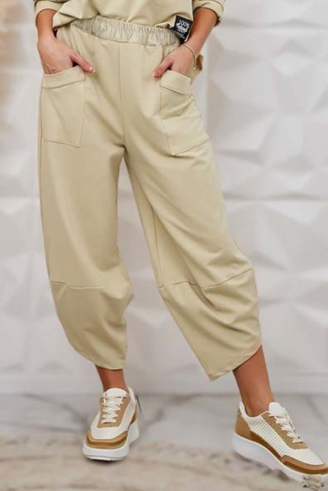 Pantaloni ZOLTERA BEIGE, Culoare: bej, IVET.RO - Reduceri de până la -80%