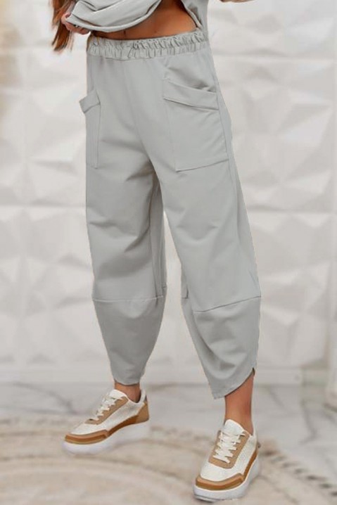Pantaloni ZOLTERA GREY, Culoare: gri, IVET.RO - Reduceri de până la -80%