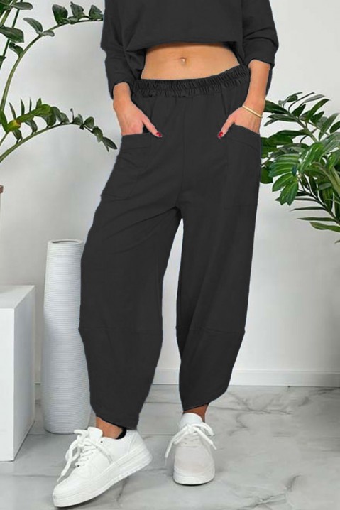 Pantaloni ZOLTERA BLACK, Culoare: negru, IVET.RO - Reduceri de până la -80%