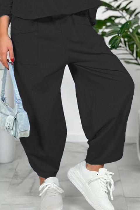 Pantaloni ZOLTERA BLACK, Culoare: negru, IVET.RO - Reduceri de până la -80%