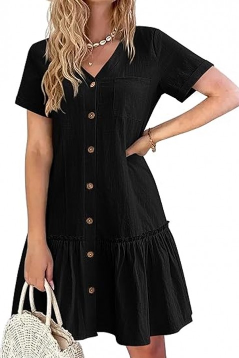 Rochie GARMOLDA BLACK, Culoare: negru, IVET.RO - Reduceri de până la -80%