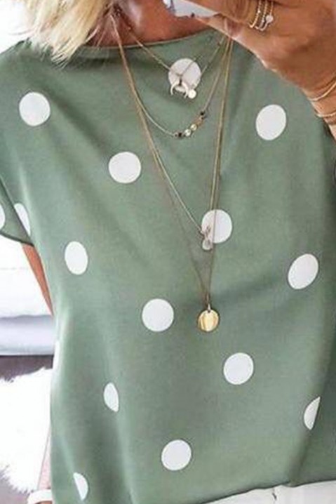 Bluză damă DERMOFA OLIVE, Culoare: verde de măslină, IVET.RO - Reduceri de până la -80%