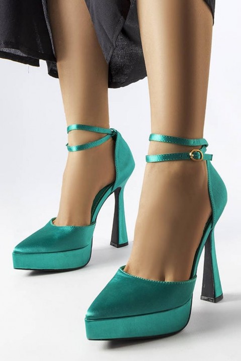 Pantofi damă KOTIANA GREEN, Culoare: verde, IVET.RO - Reduceri de până la -80%