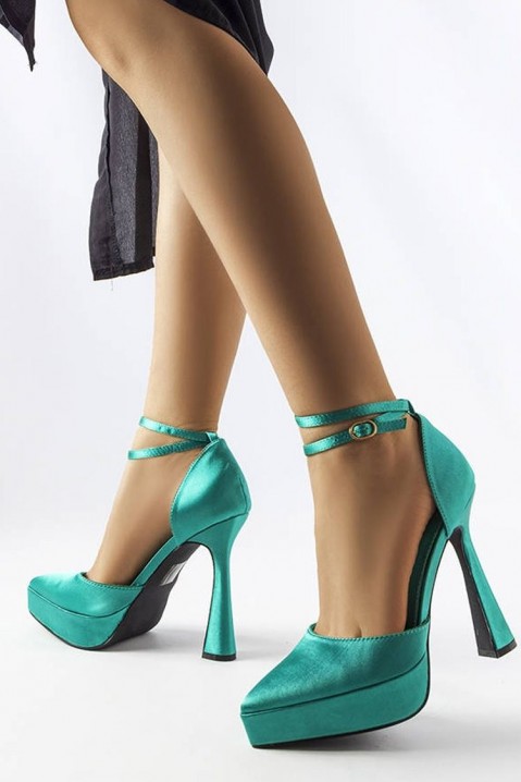 Pantofi damă KOTIANA GREEN, Culoare: verde, IVET.RO - Reduceri de până la -80%