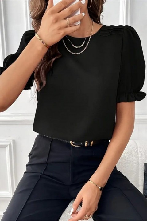 Bluză damă RETROLZA BLACK, Culoare: negru, IVET.RO - Reduceri de până la -80%