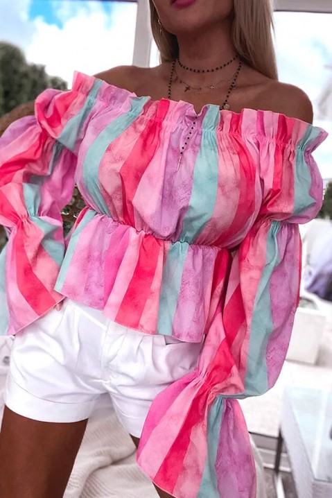 Bluză damă FORNOSA, Culoare: multicolor, IVET.RO - Reduceri de până la -80%