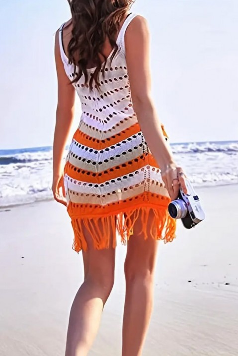 Rochie de plajă FLORZA ORANGE, Culoare: portocaliu, IVET.RO - Reduceri de până la -80%