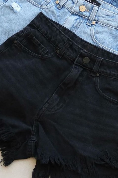 Pantaloni scurți BELTINA, Culoare: negru, IVET.RO - Reduceri de până la -80%