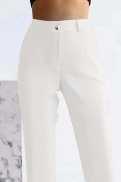 Pantaloni RENTIDA WHITE, Culoare: alb, IVET.RO - Reduceri de până la -80%