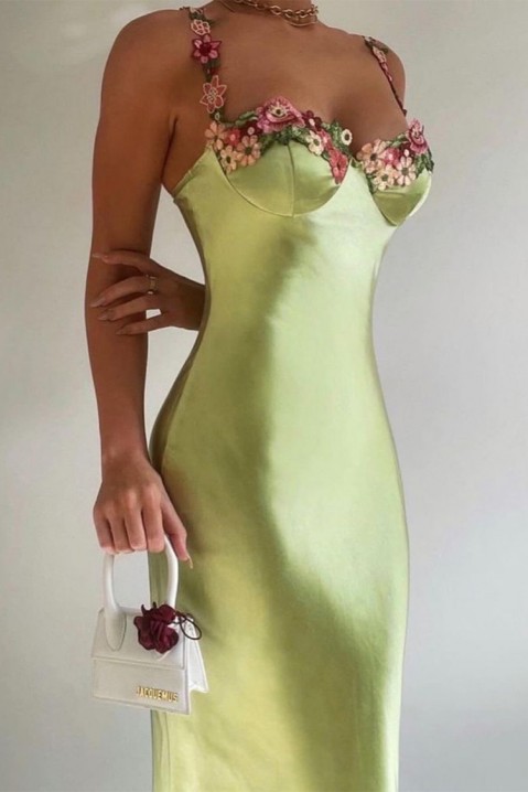 Rochie DROEFOLA, Culoare: verde, IVET.RO - Reduceri de până la -80%