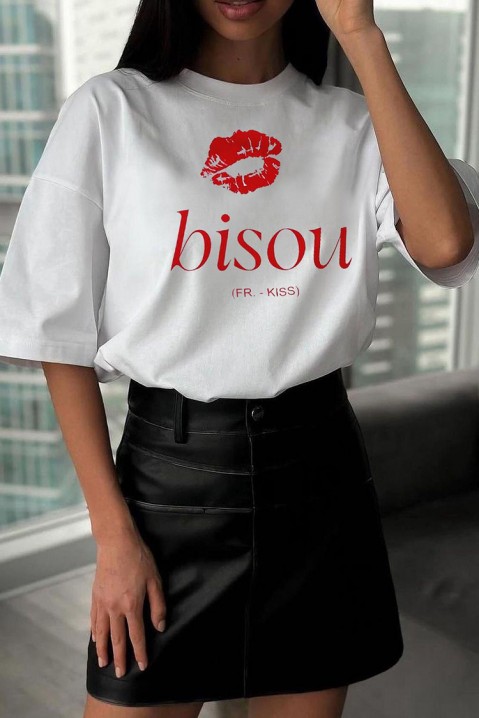 Tricou GRENILFA WHITE, Culoare: alb, IVET.RO - Reduceri de până la -80%